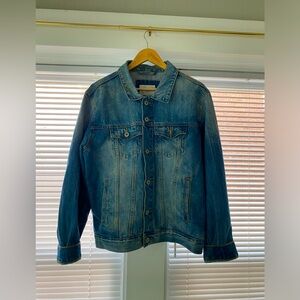 Goodfellow & Co Jean Jacket | Washed Denim Jean Jacket | Medium
